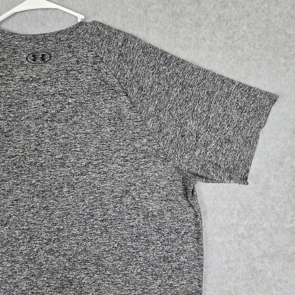 🌼Under Armour Shirt Mens Size XXL The Tech Tee Gray - Picture 9 of 14